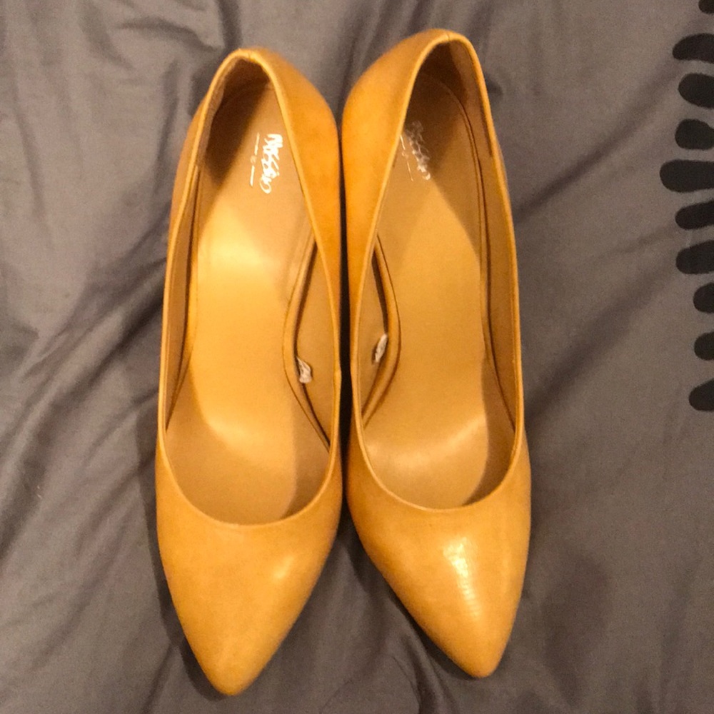 Yellow Mossimo (Target) Heels